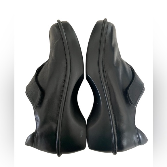 NAOT Black Leather Strap Split Toe Clog Shoe Women's 40 - 9 US - Picture 8 of 15